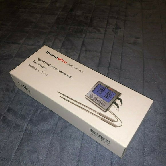 ThermoPro Meat Thermometer Dual Probe Digital Cook - Picture 6 of 9